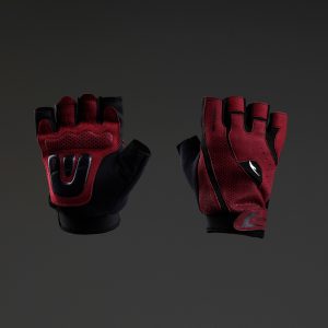 دستکش بدنسازی ماراتن قرمز